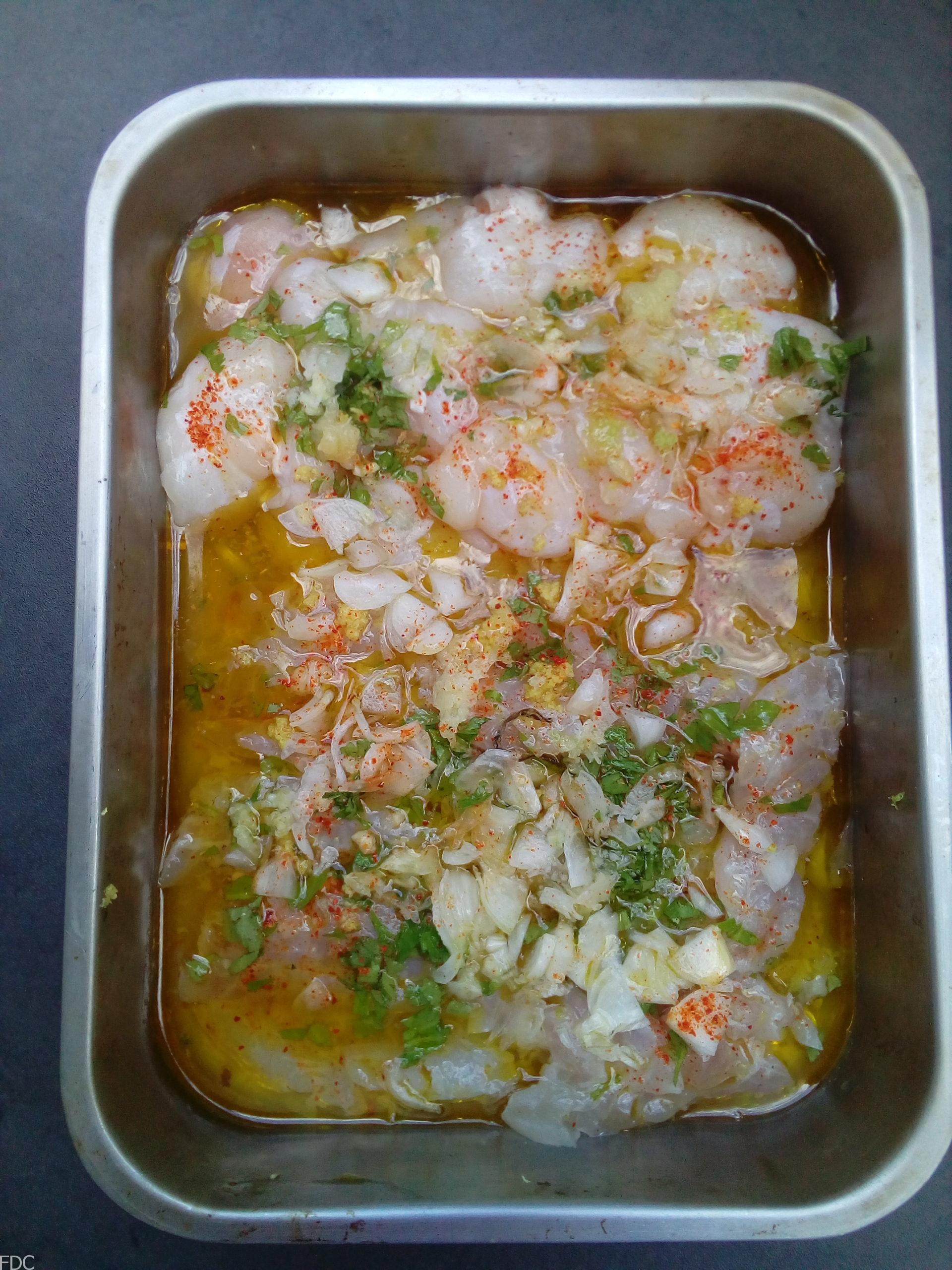 Poisson en marinade